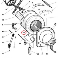 Ariston Washer/Dryer Wash Paddle A533119 alternate image