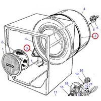 Electrolux Simpson Dryer Belt M77 0198001021 alternate image