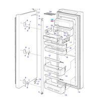 Electrolux Westinghouse Simpson Dairy Door 1445703 alternate image