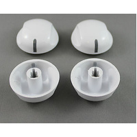 WESTINGHOUSE WHITE CONTROL KNOB Pkt4 POH660W PHH285W*00 GHH18W*04  0019777850 alternate image