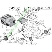 ELECTROLUX PNC 953875723 MEP A546SLK LAWNMOWER DRIVE BELT P/NUMBER 10548500 27 alternate image
