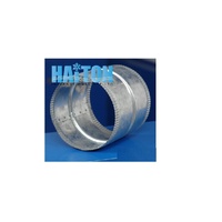 JC 200mm GALVANIZED ROUND JOINING COLLAR alternate image