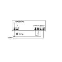 SF-101(16A) TEMPERATURE CONTROLLER alternate image