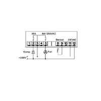 SF-122B TEMPERATURE CONTROLLER alternate image