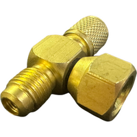 SWIVEL TEES-Swivel nut on the run 1/4