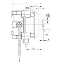 Motors - EC | Multi-mount 12W Fan Motor 240V 1300RPM | PN: EQ1-12 alternate image