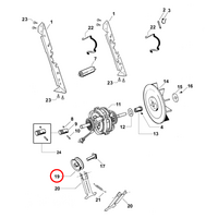 Fisher & Paykel Dryer Pulley Jockey & Pin Kit 93108-A 93216-A 93234-A 93218-A 93158-A 93158-B 93215-A 93215-B 93111-A alternate image