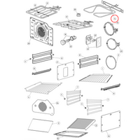 Fisher & Paykel Oven Bottom Grill Heating Element - 062090004 | Suits: OB60B77CEW3 (81474-A) OB60B77CEX1 (80611-A) OB60B77CEX2 (80746-A) OB60B77CEX3 ( alternate image