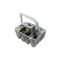Genuine Gorenje Dishwasher Bottom Basket Assembly With Cutlery Basket 441257 alternate image