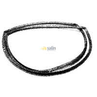 GENUINE SMEG STOVE OVEN DOOR SEAL GASKET CSA19, CSA196, CSA196A alternate image