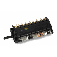 GENUINE SMEG STOVE OVEN COMMUTATOR SELECTOR SWITCH ALFA51XGN, ALFA55X, ALPHA40GB alternate image