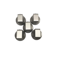 5 X CHEF 915 GAS COOKTOP SILVER CONTROL KNOB GHS915S*50 alternate image