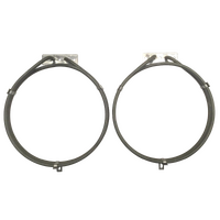 2 X 2000W SMEG 900MM STOVE OVEN FAN FORCED ELEMENT TRA90P alternate image