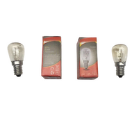 2 X WESTINGHOUSE FRIDGE FREEZER LAMP LIGHT BULB GLOBE WSE6100PA*06 WSE6100PA*07 alternate image