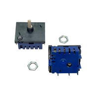 2 X CHEF ELEVATED STOVE COOKTOP HOTPLATE ELEMENT CONTROL SWITCH EEC1350W-L*27 alternate image