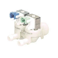 FITS MIELE WASHING MACHINE DOUBLE 180 DEG WATER INLET VALVE 10139520 alternate image