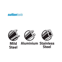 Sutton Tools 10 Piece Bi-Metal General Purpose Holesaw Set alternate image