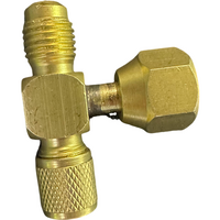 SWIVEL TEES-Swivel nut on the run 1/4