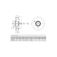 YWF(K)2E220-GH SANMU CENTRIFUGAL FANS BACKWARD STYLE 240V alternate image