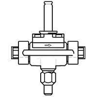 Solenoid Valves - Danfoss | Solenoid valve, EVRAT 20 | PN: 032F6219 alternate image