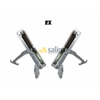 X2 GENUINE SMEG OVEN DOOR HINGES X2 SET FS64MFX, FS64MFXLP, FS66MFX, FS67MFX alternate image