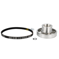 GENUINE SMEG DRYER MOTOR FAN PULLEY AND BELT REPAIR KIT SACD7 alternate image