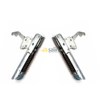 GENUINE SMEG OVEN DOOR HINGES x2 COMPLETE SET A1-2 A1-2SE A1-5 A1-6 A1-7 A11A-5 alternate image