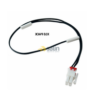 x10 GENUINE A12676001 ELECTROLUX DUAL STYLE FRIDGE FREEZ DEFROST SENSOR x10 PACK alternate image