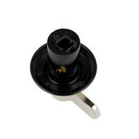 GENUINE SMEG GAS STOVE COOKTOP CONTROL KNOB - STAINLESS STEEL PGF95BE3 alternate image