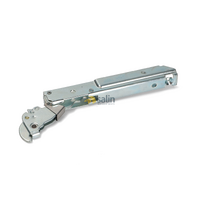 x2 GENUINE SMEG OVEN DOOR HINGES ASSEMBLY WITH SHORT PINS SFA170X alternate image