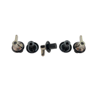5 X SMEG GAS COOKTOP CONTROL KNOB PGA32G PGA64 PGA75-4 PGA75F-4 alternate image