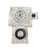 SMEG STOVE GAS COOKTOP WOK BURNER HEAD + 2 CAP A1A-9 A1ANLK-9 A1BL-7 alternate image