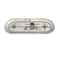 SMEG GAS STOVE COOKTOP FISH BURNER HEAD A11X A11X-5 A11X-6 A11X-7 A11XLP A1A-2 alternate image