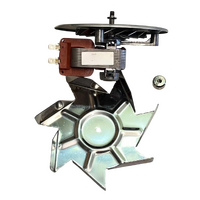 WHIRLPOOL 600MM STOVE OVEN FAN FORCED MOTOR ACG600 ACG600IX ACG 600 IX alternate image