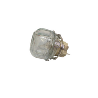 WHIRLPOOL OVEN LAMP LIGHT BULB GLOBE + GLASS COVER ASSY AKZM655IX AKZM655/IX alternate image