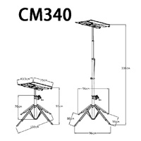 Lifters | CM340 Portable Lifter alternate image