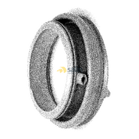 GENUINE OEM MIELE FRONT LOADER WASHING MACHINE DOOR SEAL BOOT GASKET W383 SERIES alternate image