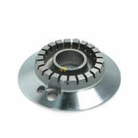 GENUINE SMEG GAS COOKTOP STOVE MEDIUM BURNER HEAD + CAP SET CIR34AX CIR34AX3 | Part No: 870650447 alternate image