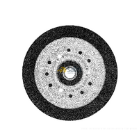 GENUINE SMEG DRYER DRUM PULLEY RUBBER ROLLER WHEEL ASSEMBLY DHT83LES alternate image