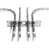 GENUINE 806890661 SMEG OVEN GRILL ELEMENT SUIT SAC399X-8, FS61XNG8, SA304X-8 alternate image