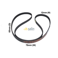 GENUINE OEM ELECTROLUX FRONT LOAD WASHING MACHINE MOTOR DRIVE BELT 91490059702 alternate image