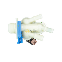 GENUINE OEM ELECTROLUX WASHING MACHINE WATER INLET VALVE 3-WAY 91460451701 alternate image