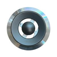 SMEG STOVE GAS COOKTOP WOK BURNER HEAD + 2 CAP A1A-9 A1ANLK-9 A1BL-7 alternate image