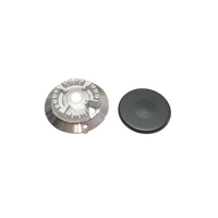 SMEG GAS COOKTOP SMALL BURNER HEAD + CAP CPF48UGMBL CPF48UGMOG CPF48UGMOR alternate image