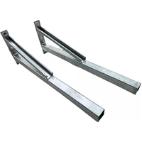 HDBC900 2 x Heavy Duty Cantilever Wall Bracket 900mm Workshop Garage Gal alternate image
