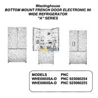 GENUINE ELECTROLUX WESTINGHOUSE FRIDGE FREEZER CONTROL BOARD PCB WHE6000SA-D alternate image
