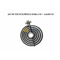 SIMPSON STOVE COOKTOP HEATING ELEMENT HOTPLATES COMPLETE SET OF X4 alternate image