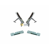 GENUINE SMEG OVEN DOOR HINGES COMPLETE ASSEMBLY WITH SUPPORTS S810GEB S810GPO alternate image