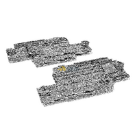 GENUINE SMEG DISHWASHER UPPER TOP BASKET RACK ADJUSTMENT GD-LVS337SX GDI640X GDV alternate image