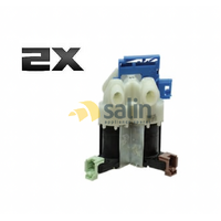 x5 GENUINE 132518622 ELECTROLUX WASHING MACHINE INLET VALVE 2-WAY x5 alternate image